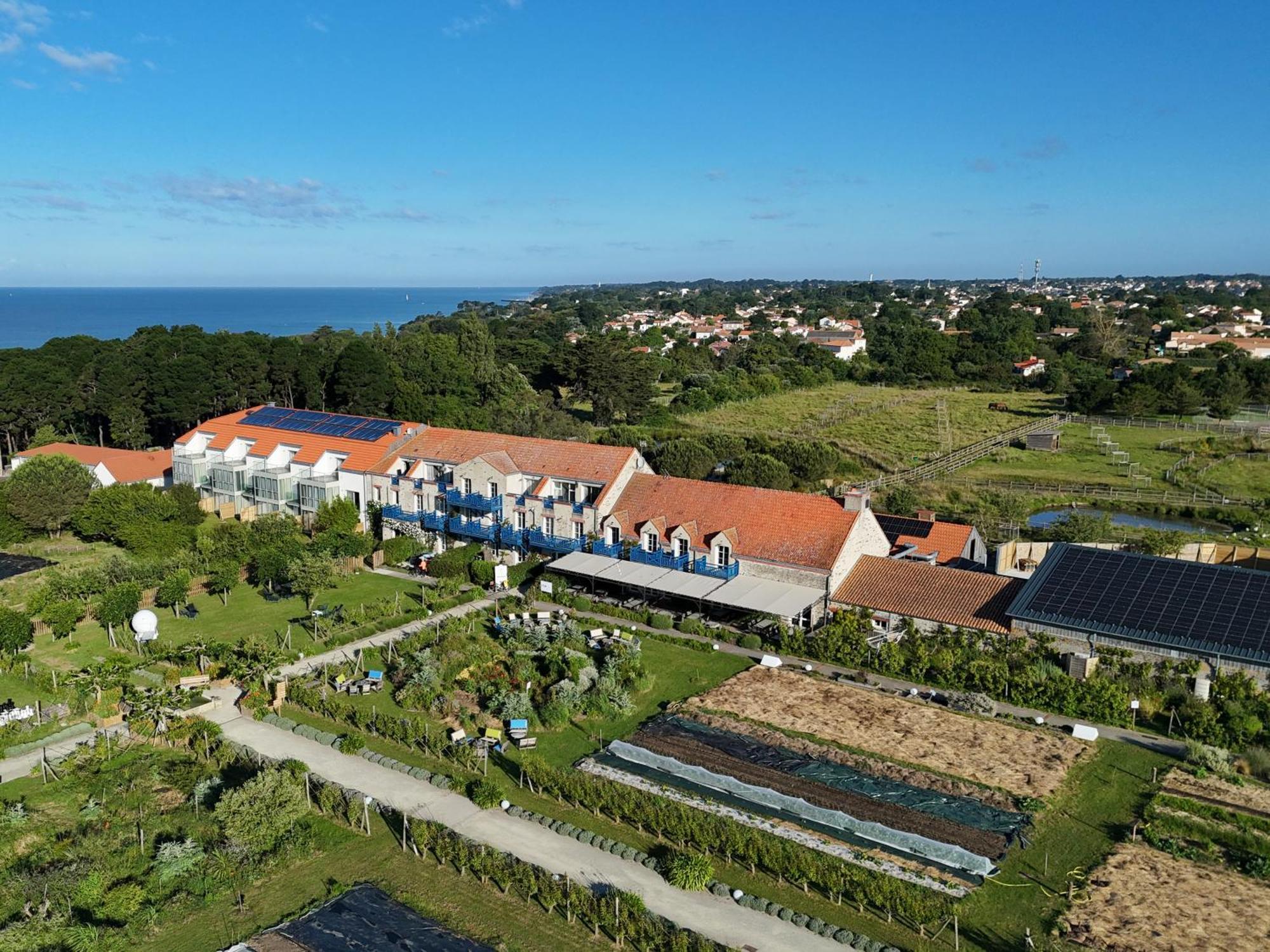 Eco-Domaine La Fontaine - Hotel-Spa Порник Экстерьер фото